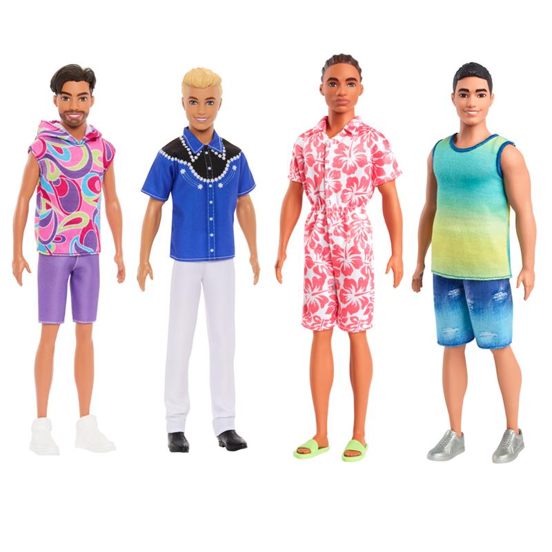 Barbie Fab - Poupée Ken Fashionistas, assortiment