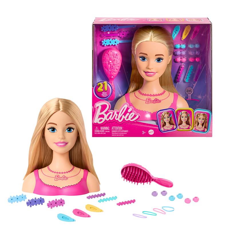 Barbie - Styling Head and Accessories, Blonde Hair