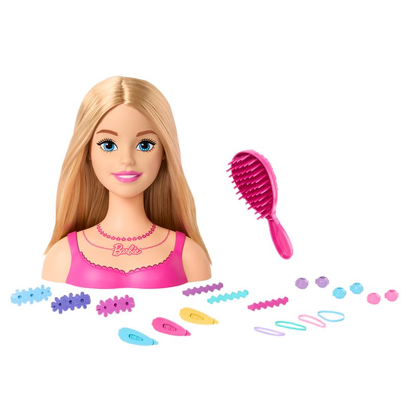 Barbie - Styling Head and Accessories, Blonde Hair