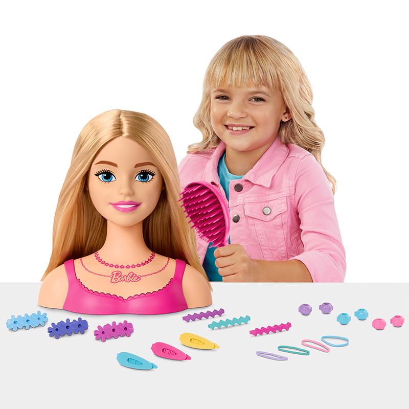 Barbie - Styling Head and Accessories, Blonde Hair