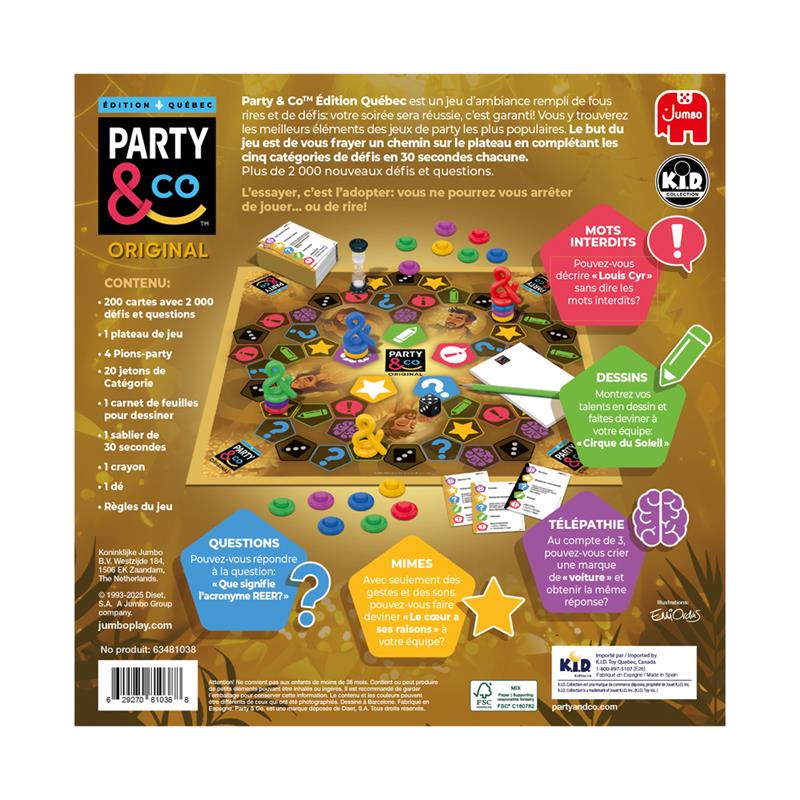 Game Party & Co - Edition Quebec