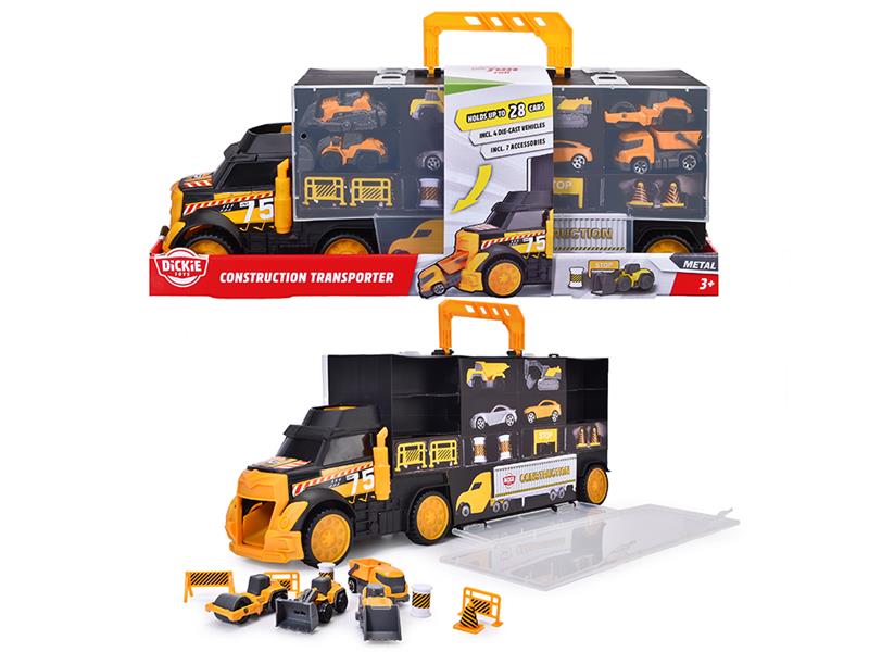 Dickie - Transporteur de construction 43 cm