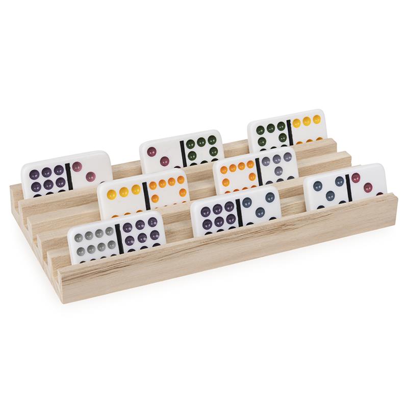 5 wood Domino rack