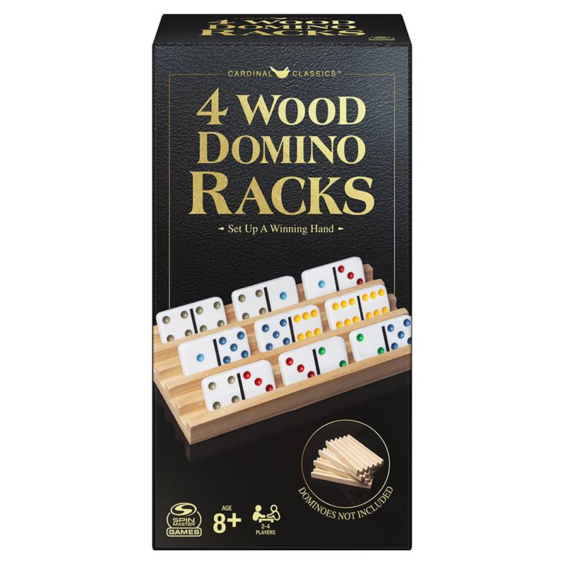6 wood Domino rack