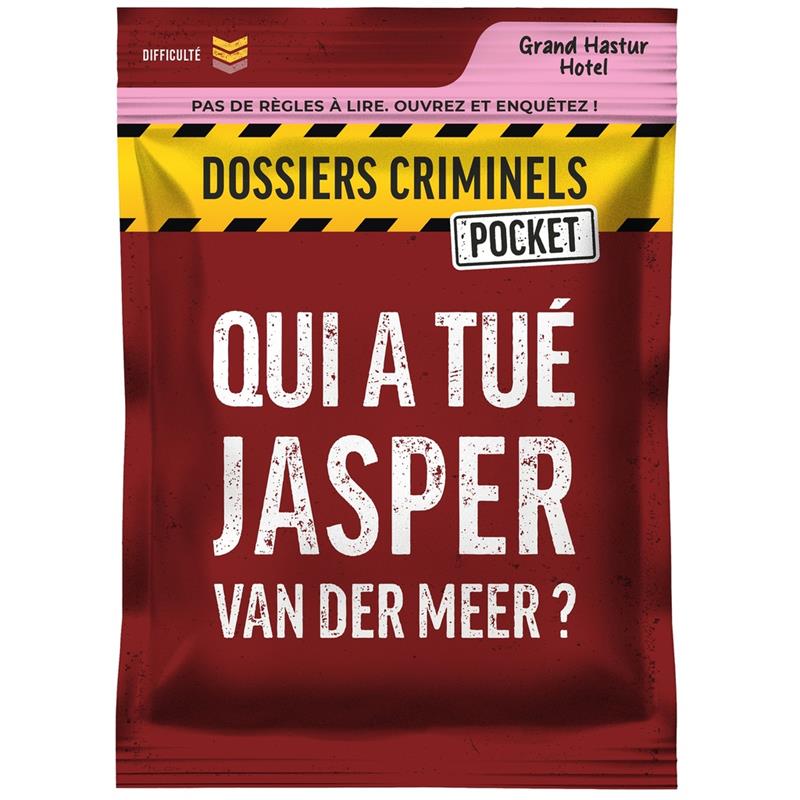 Dossiers Criminels Pocket : Qui a Tué Jasper Van Der Meer? - FR