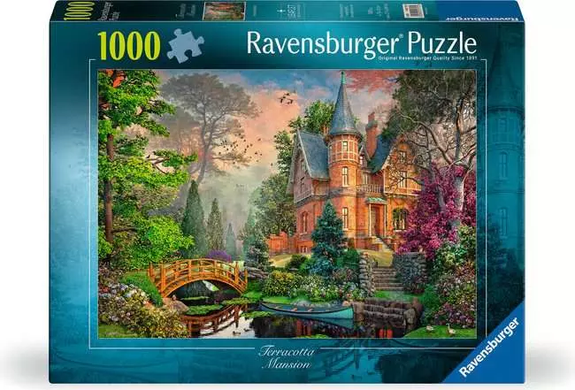 Casse-tête Ravensburger - Manoir Terracotta - 1000 pièces