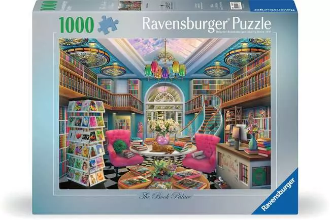 Casse-tête Ravensburger - Le palais du livre - 1000 pièces
