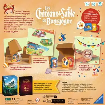 Les chateux de sable de Bourgogne
