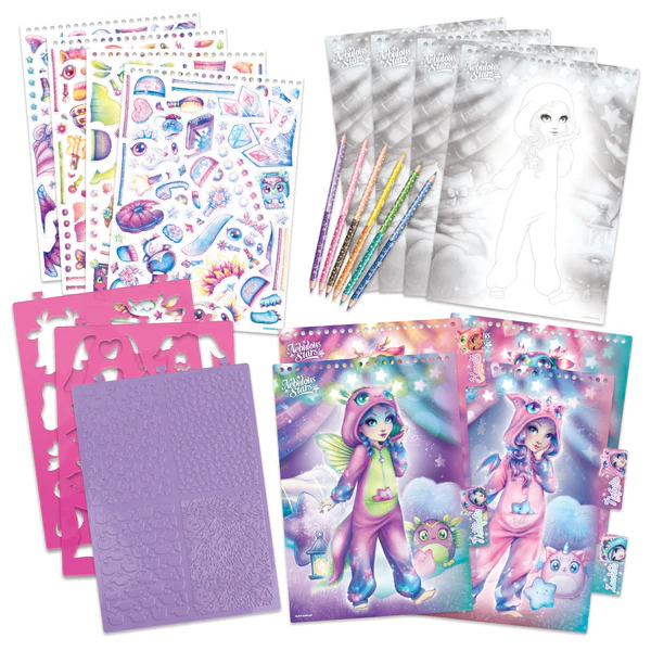 Nebulous Stars Fashion Sketchbook - Pyjama Party