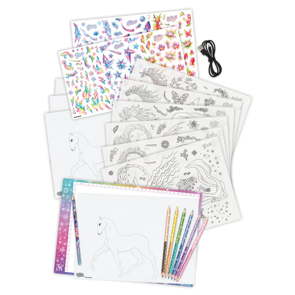 Nebulous Stars Tracing Light Pad - Feraliaz