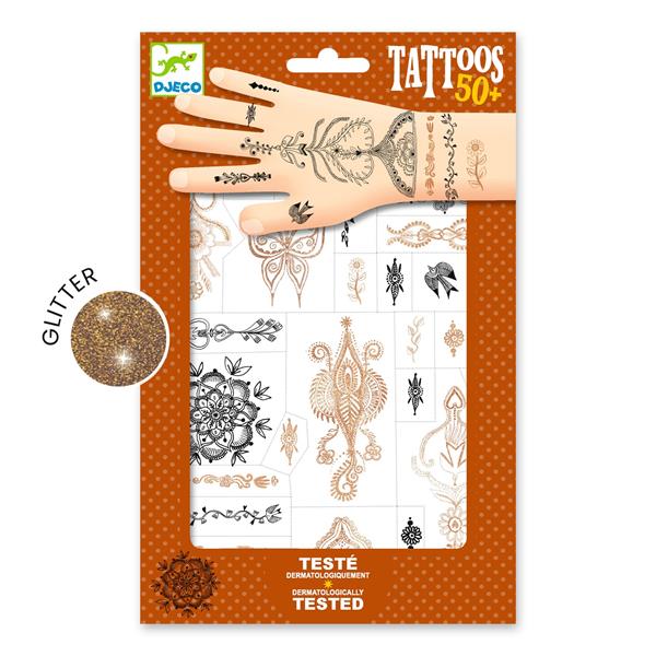 Tatouages temporaires Djeco - Souffle d'Orient