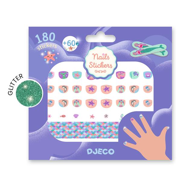 Collant à ongles Djeco - Douceur marine
