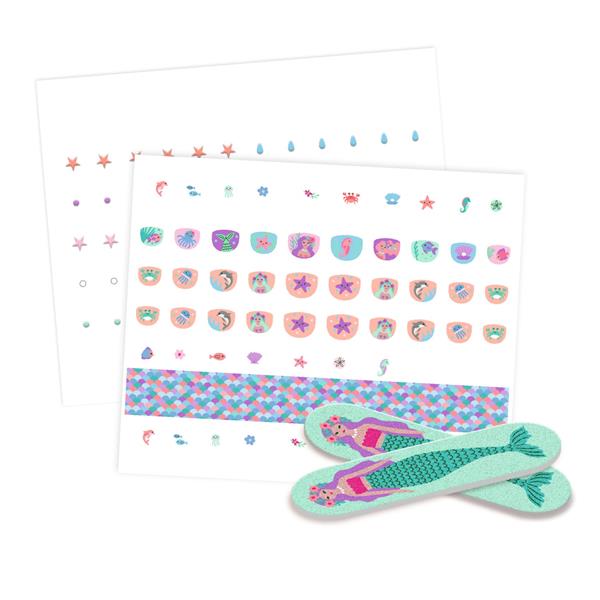 Collant à ongles Djeco - Douceur marine