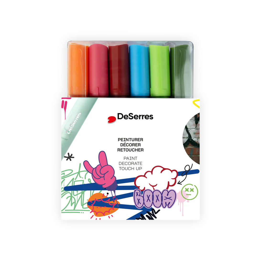 DeSerres 2 mm Acrylic Markers - 36 Markers