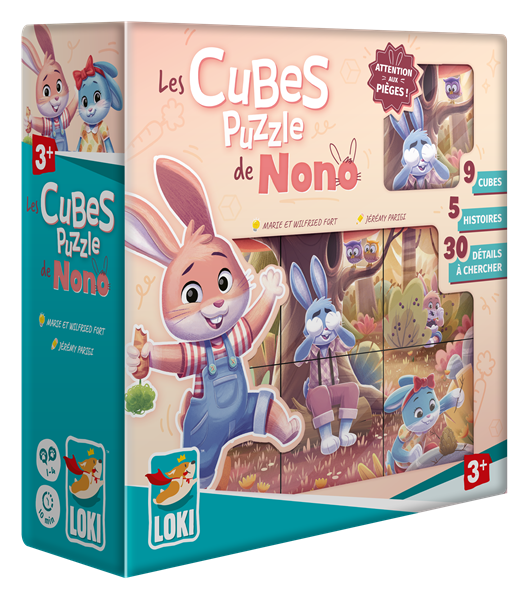 Les cubes puzzle de Nono - FR