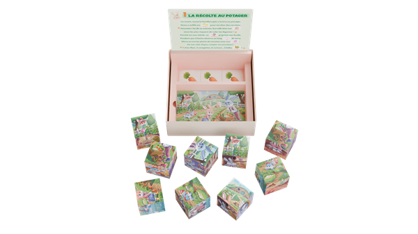 Les cubes puzzle de Nono - FR
