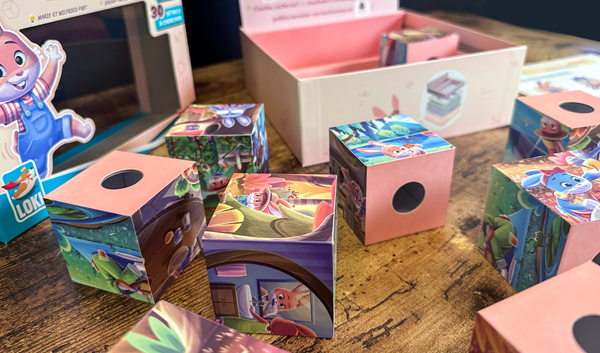 Les cubes puzzle de Nono - FR