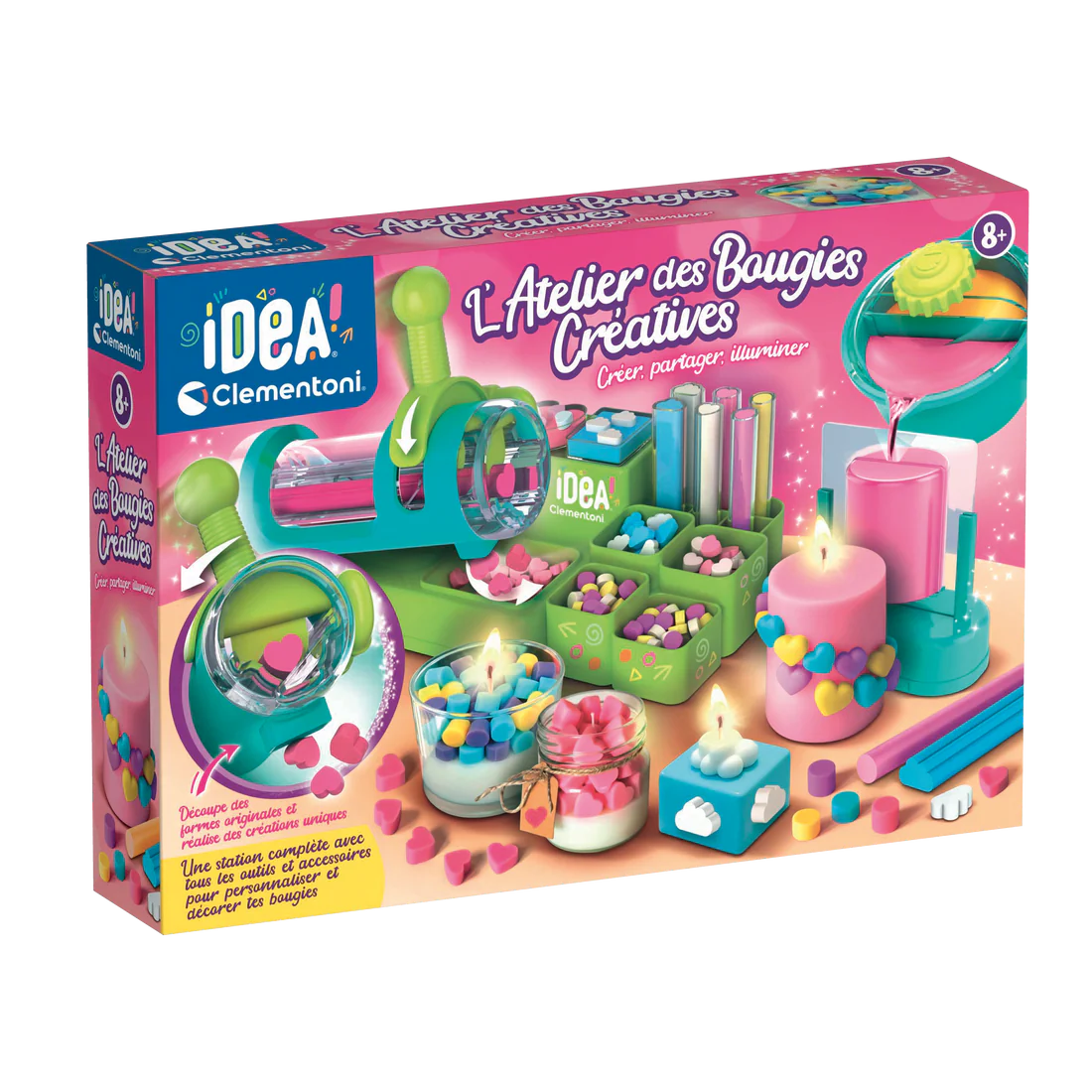 IDEA! Clementoni : Atelier de création de bougies