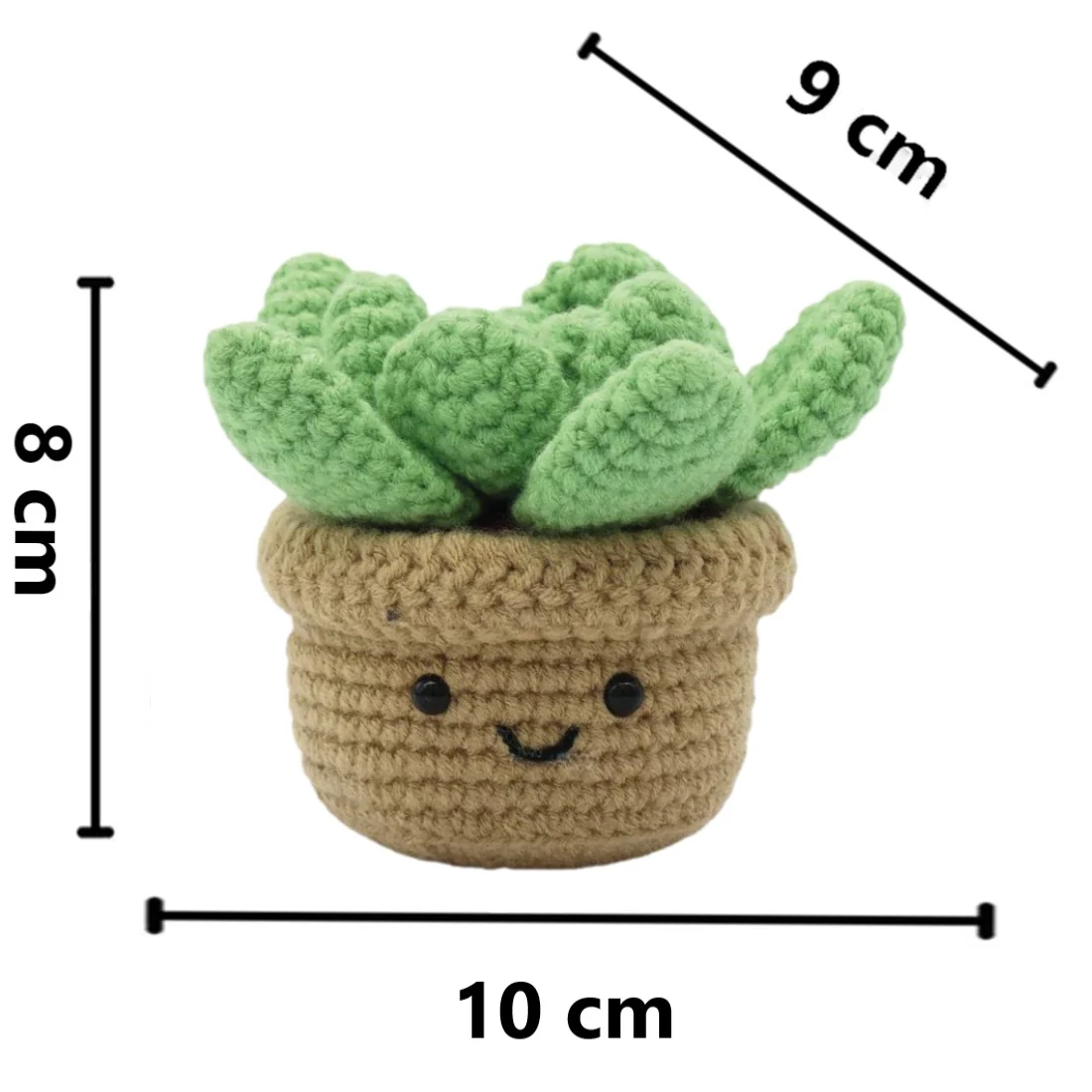 Kit DIY crochet - Succulente