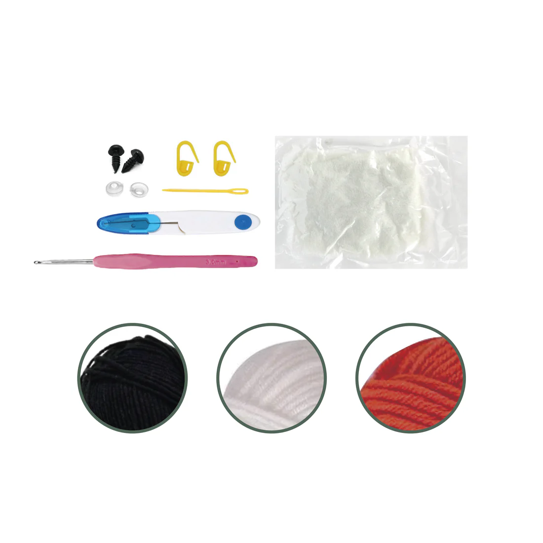 Kit DIY crochet - Doux renard