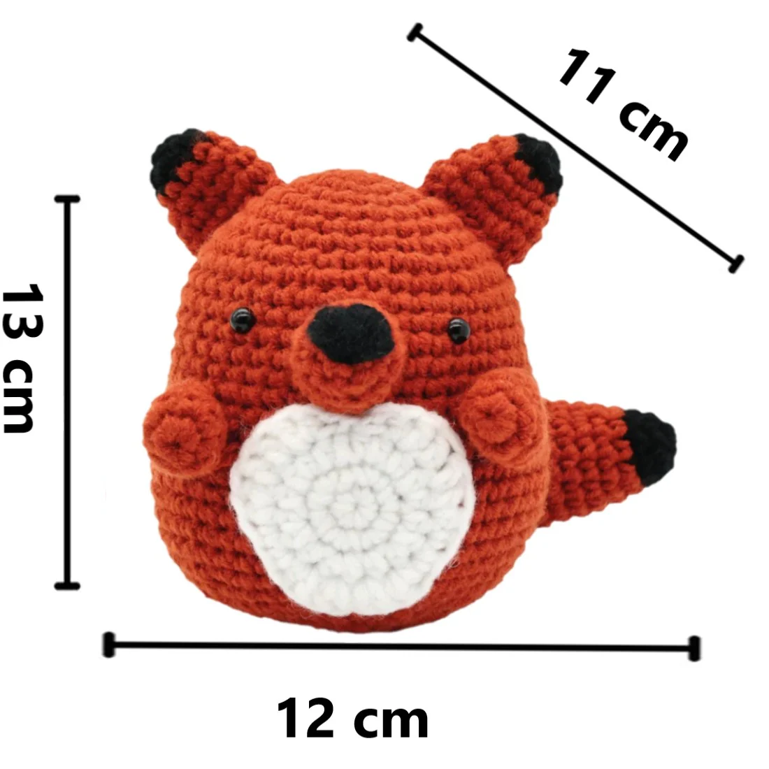 Kit DIY crochet - Doux renard