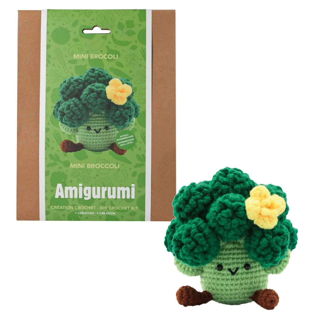 Kit DIY crochet - Mini brocoli