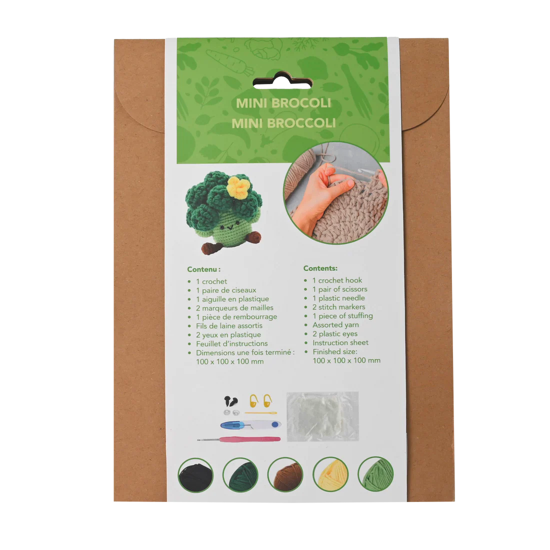 DIY Crochet Kit - Mini Broccoli