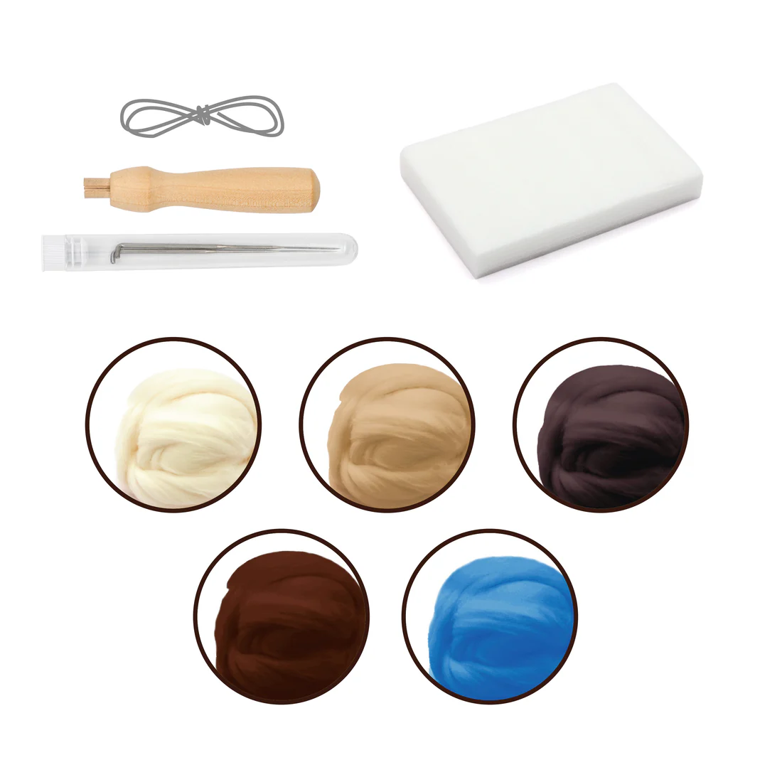Kit DIY crochet - Chat Tonkinois