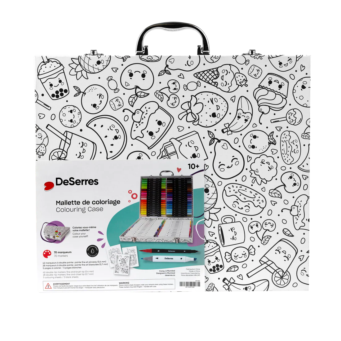 DeSerres Coloring Case - 70 Markers