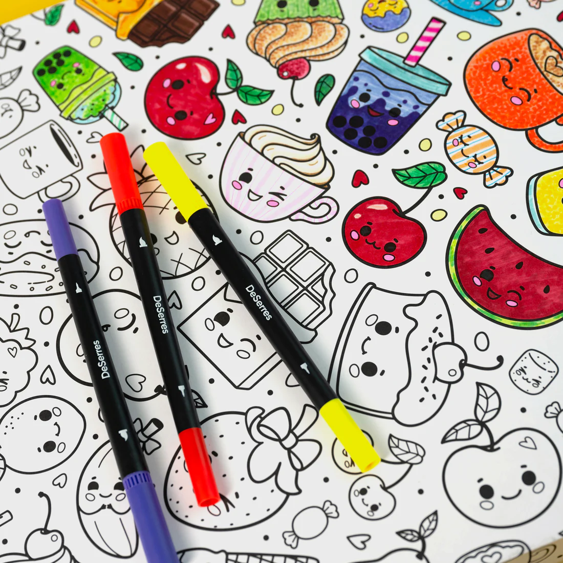 Mallette de coloriage DeSerres - 70 marqueurs