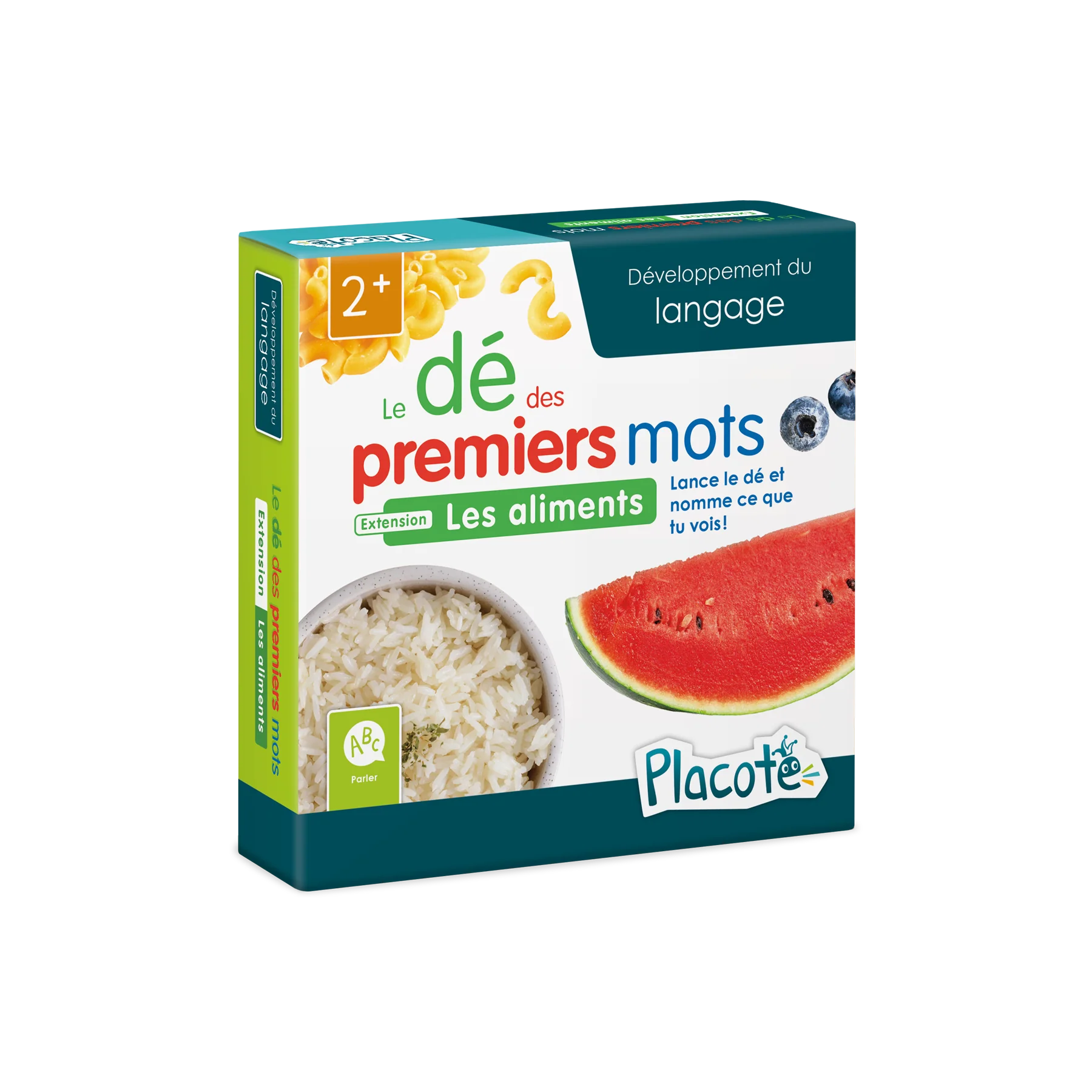 Placote - Dé des premiers mots : Aliments