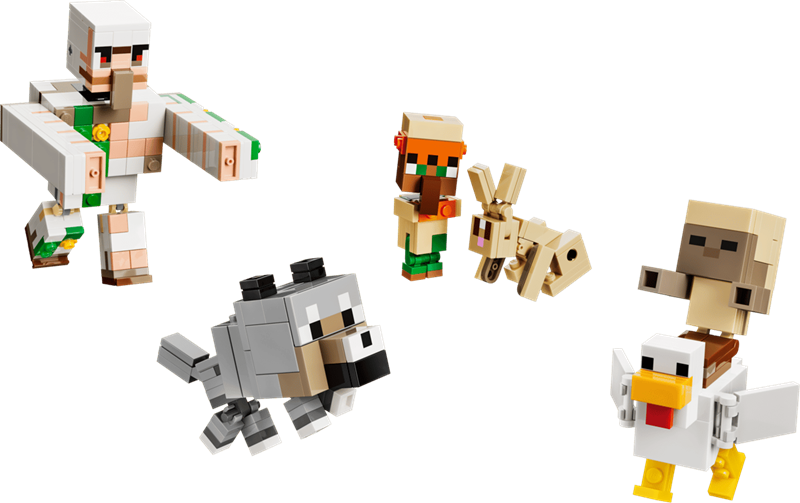 LEGO Minecraft - L'attaque du désert du Poulet chevauché