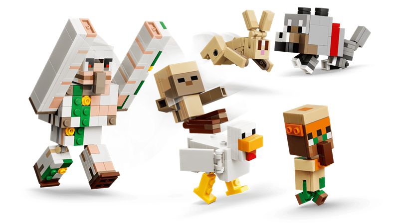 LEGO Minecraft - L'attaque du désert du Poulet chevauché