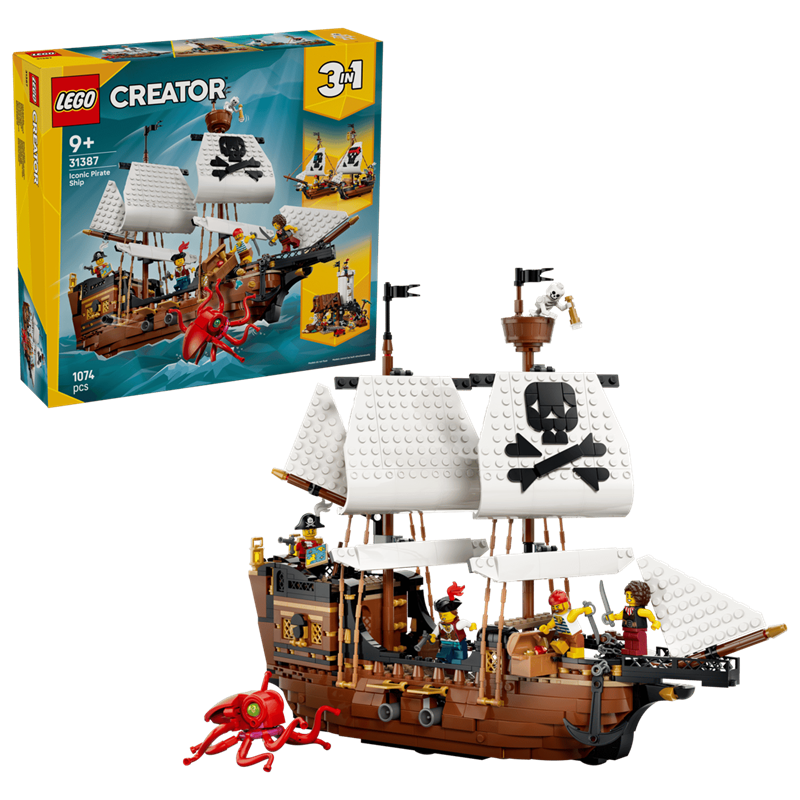LEGO Creator - Le bateau pirate emblématique