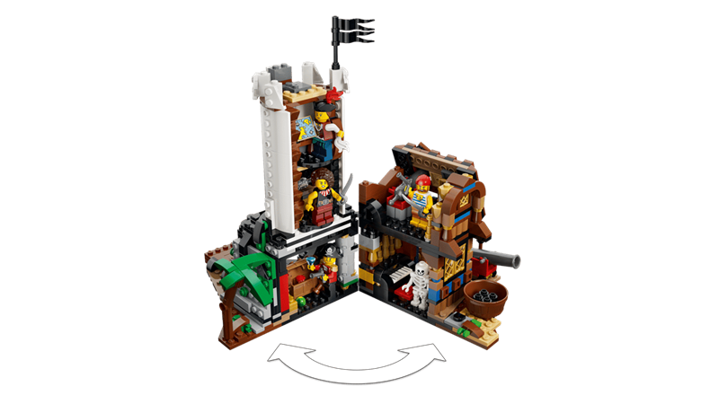 LEGO Creator - Le bateau pirate emblématique