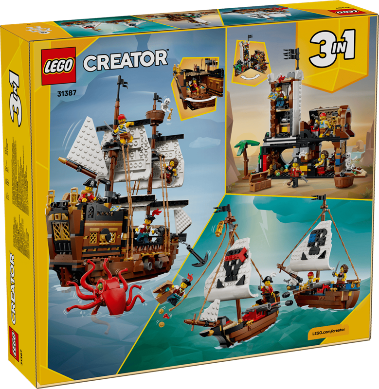 LEGO Creator - Le bateau pirate emblématique