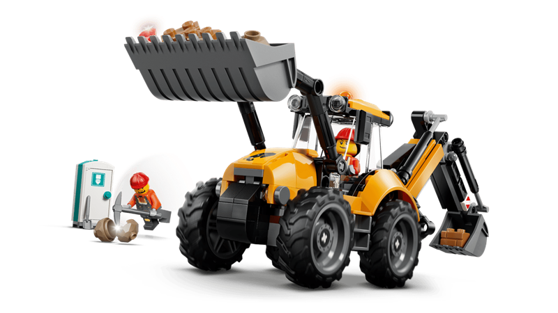 LEGO City - Le tractopelle jaune