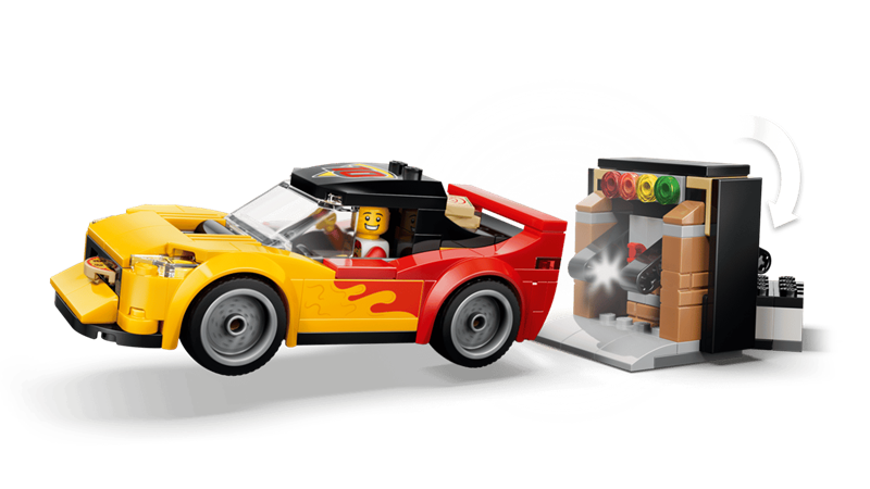 LEGO City - La pizzeria et ses véhicules de livraison