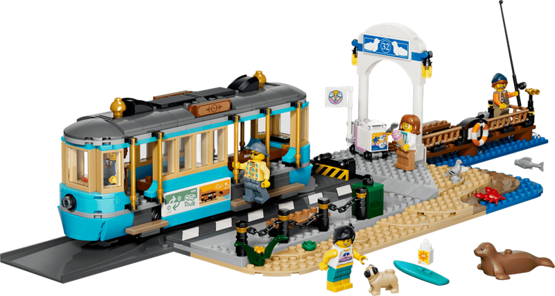 LEGO City - Le tramway de bord de mer