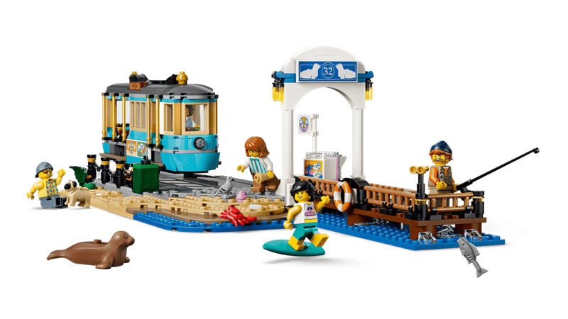 LEGO City - Le tramway de bord de mer