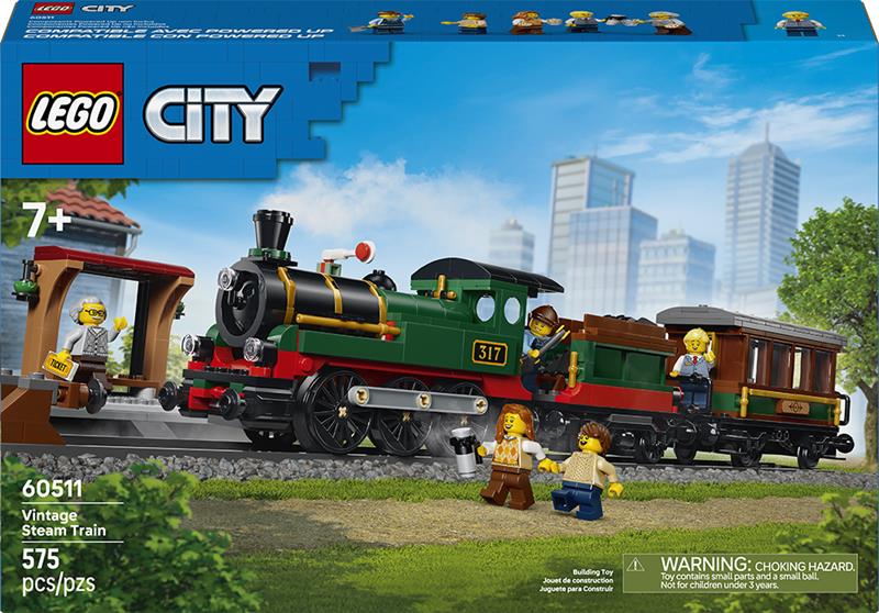 LEGO City - Le train à vapeur ancien