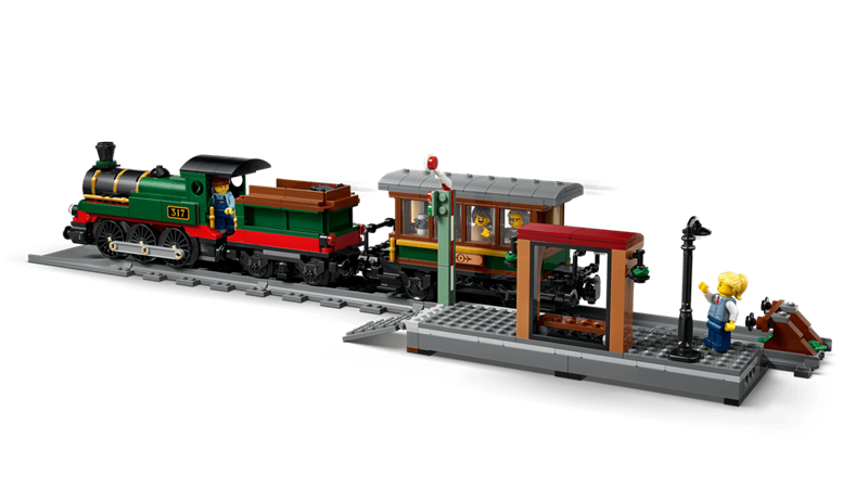 LEGO City - Le train à vapeur ancien
