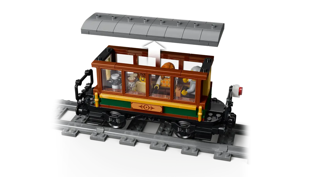 LEGO City - Le train à vapeur ancien