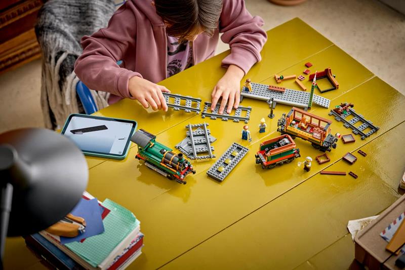 LEGO City - Le train à vapeur ancien
