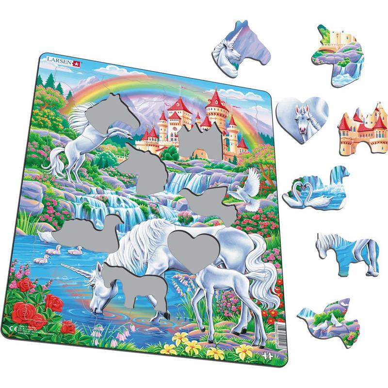 Casse-tête Larsen - Licorne - 32 pièces