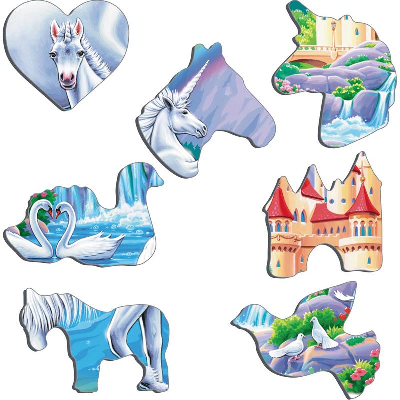 Casse-tête Larsen - Licorne - 32 pièces