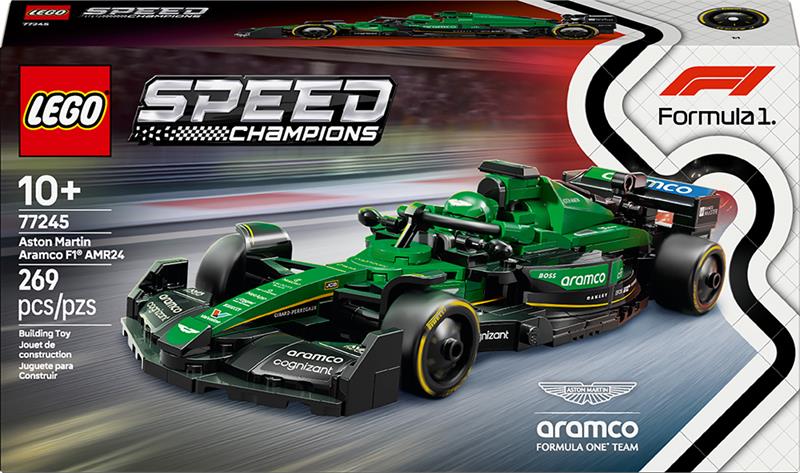LEGO Speed Champions - Voiture de course Aston Martin Aramco F1® AMR24