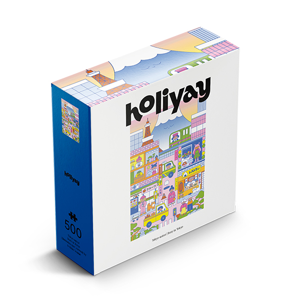 Casse-tête Holiyay - Journée occupée à Tokyo de Hello Vonnie - 500 pièces