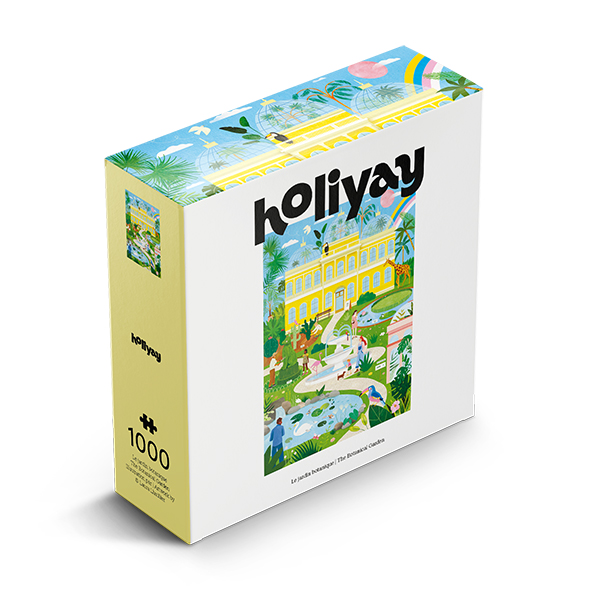 Casse-tête Holiyay - Le jardin botanique de Laura Lhuilier - 1000 pièces