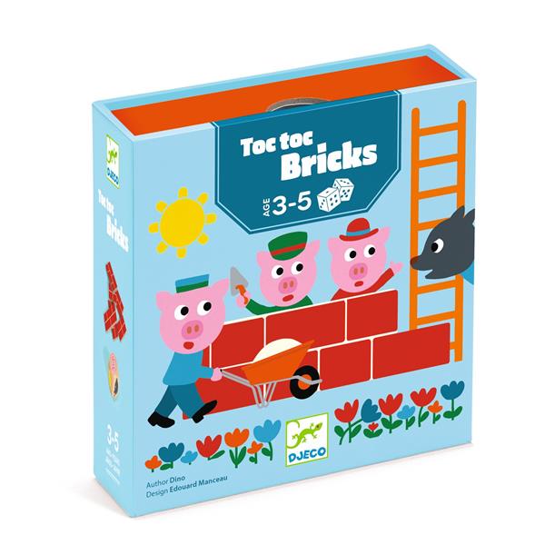 Jeux de dé Djeco - Toc Toc Bricks